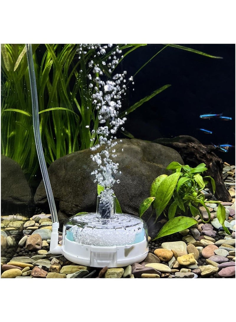 FDTY 2-Level Aquarium Mini Sponge Filter, Physical and Biochemical Filtration System for 35-50cm Betta Fish Tank 4.1 * 4.1 * 2.1in - Image 2